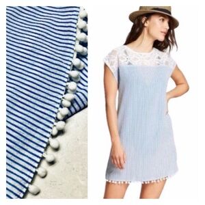 NWT Merona Pom Pom Tassel Swimsuit Coverup